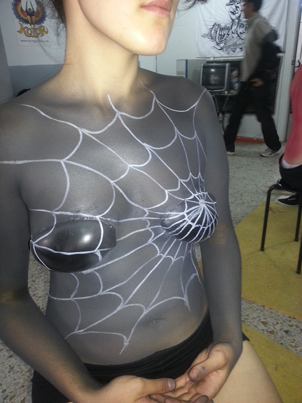 Body paint - Araña
